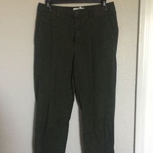 H&M camo green slacks